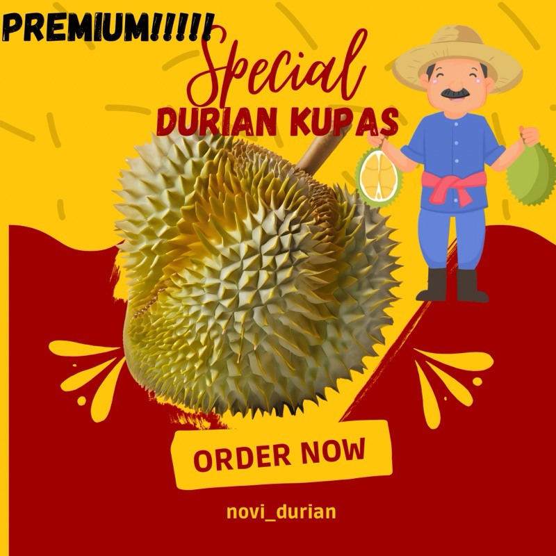 

DURIAN KUPAS PREMIUM MEDAN PUNYA