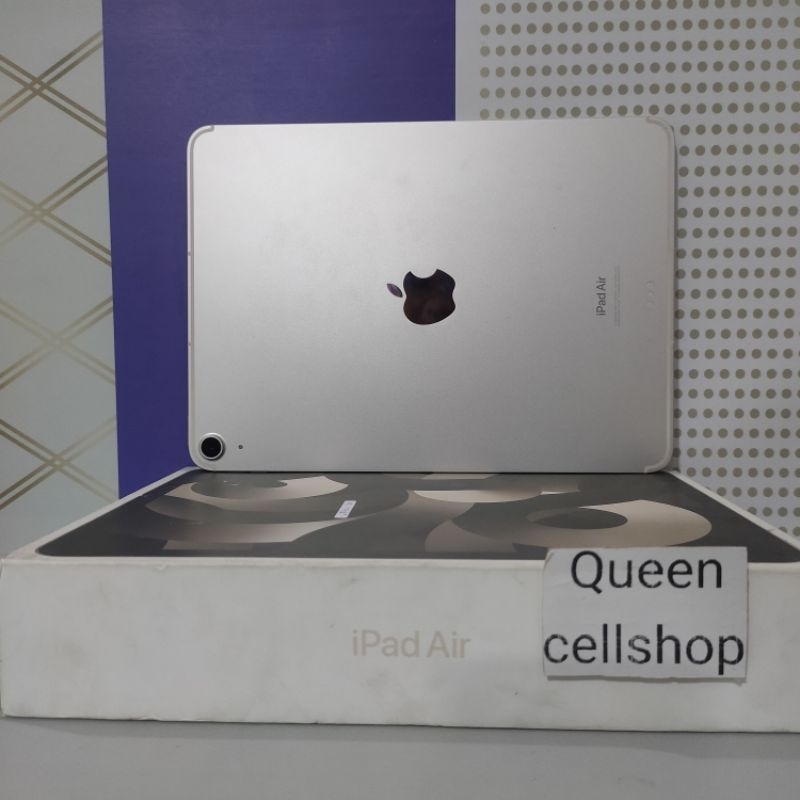 IPAD AIR 5 4G EX GARANSI INTER WIFI+CELLULAR SECOND FULLSET