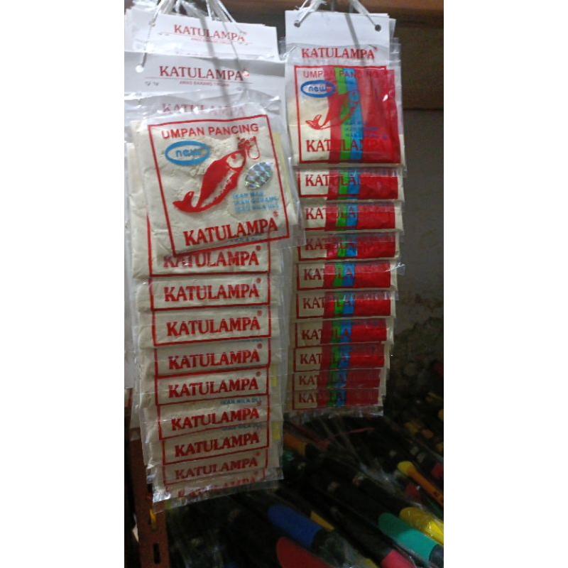 umpan pancing nila gurame mujair mas grosir 1 renteng