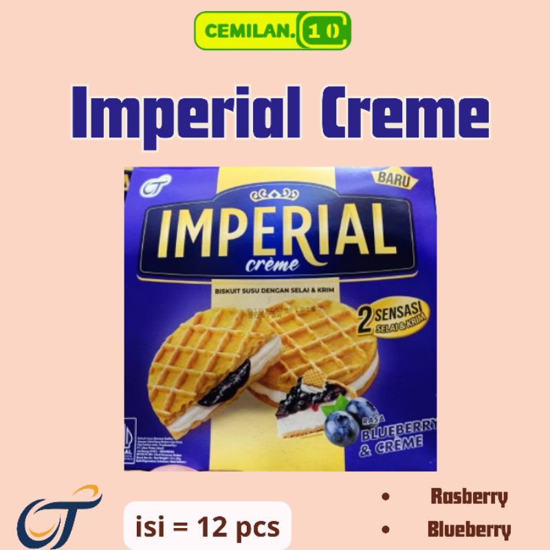 

Imperial Creme Blueberry 1 box Biskuit