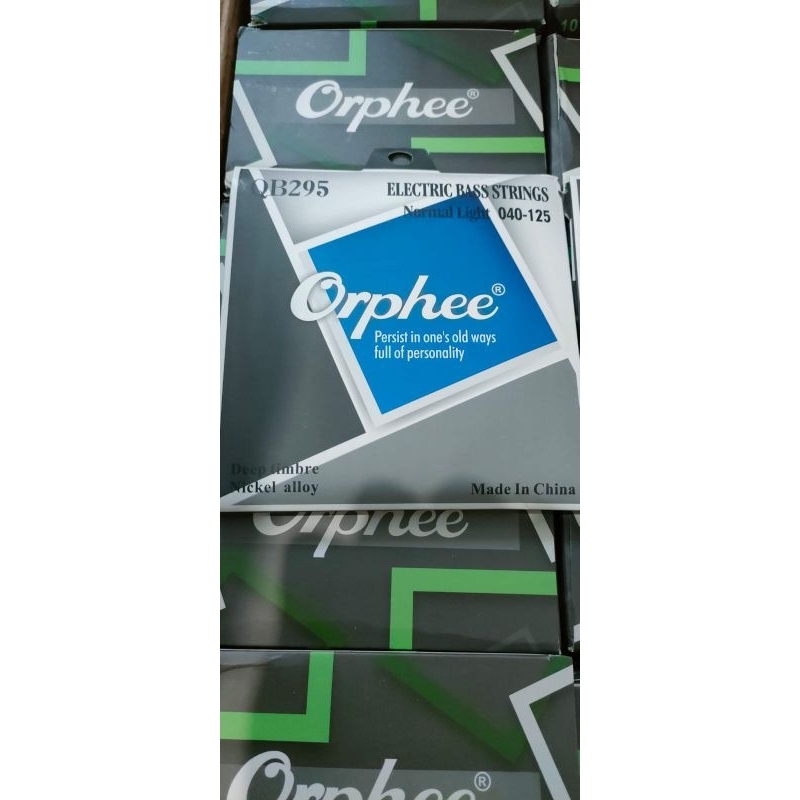 SENAR BASS ORPHEE 4 STRING DAN 5 STRING Elektrik dan akustik