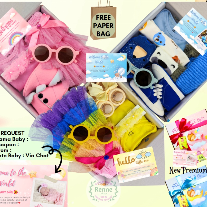 KI3 RENNESHOP  COD  Hampers Baby  Hampers Bayi  Kado Bayi  Baju Bayi  Kado New Born  Gift Box Baby  