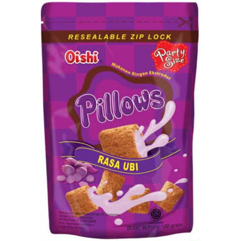 

Oishi Pillow Ubi 100gr