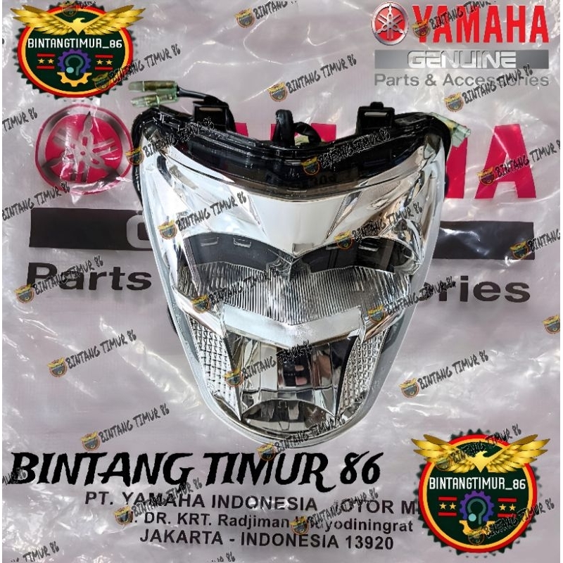 REFLEKTOR LAMPU DEPAN VIXION R LED ORIGINAL YGP BK8-H4300-00