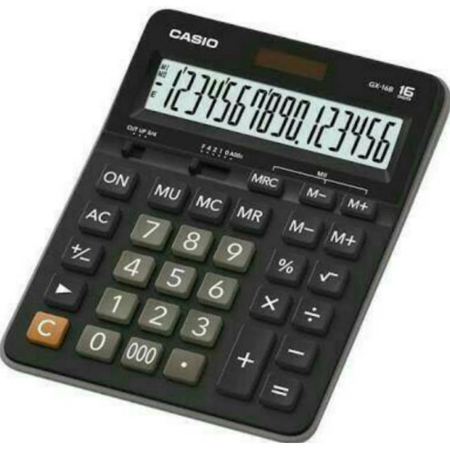 

PRODUCT TERPOPULER CASIO GX16B KALKULATOR MEJA DESKTOP CALCULATOR GX16B