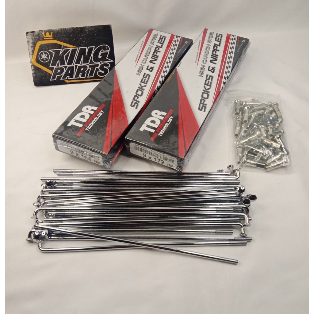 RUJI JARI-JARI TDR CHROME RX KING RING 17 164 DAN 154 ORIGINAL