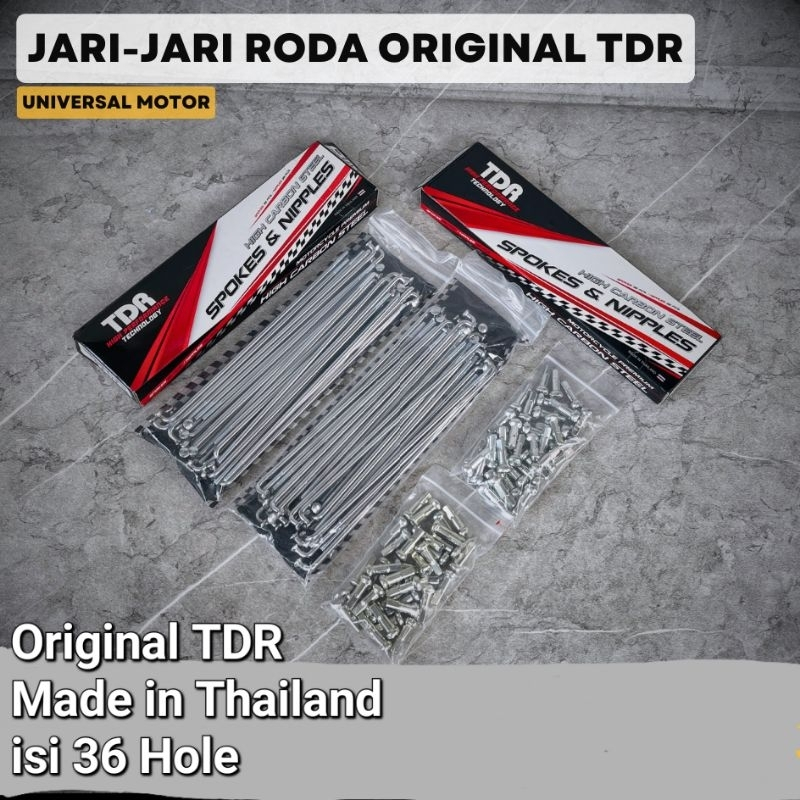 RUJI JARI-JARI TDR CHROME NINJA R RING 17 154 DAN 154 ORIGINAL