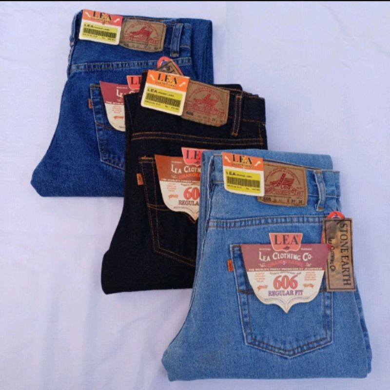 celana jeans panjang pria / celana jeans lea pria / lea jeans/ celana jeans Standar reguler fit pria