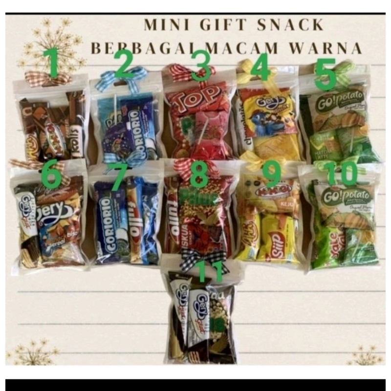 

Snack mini gift