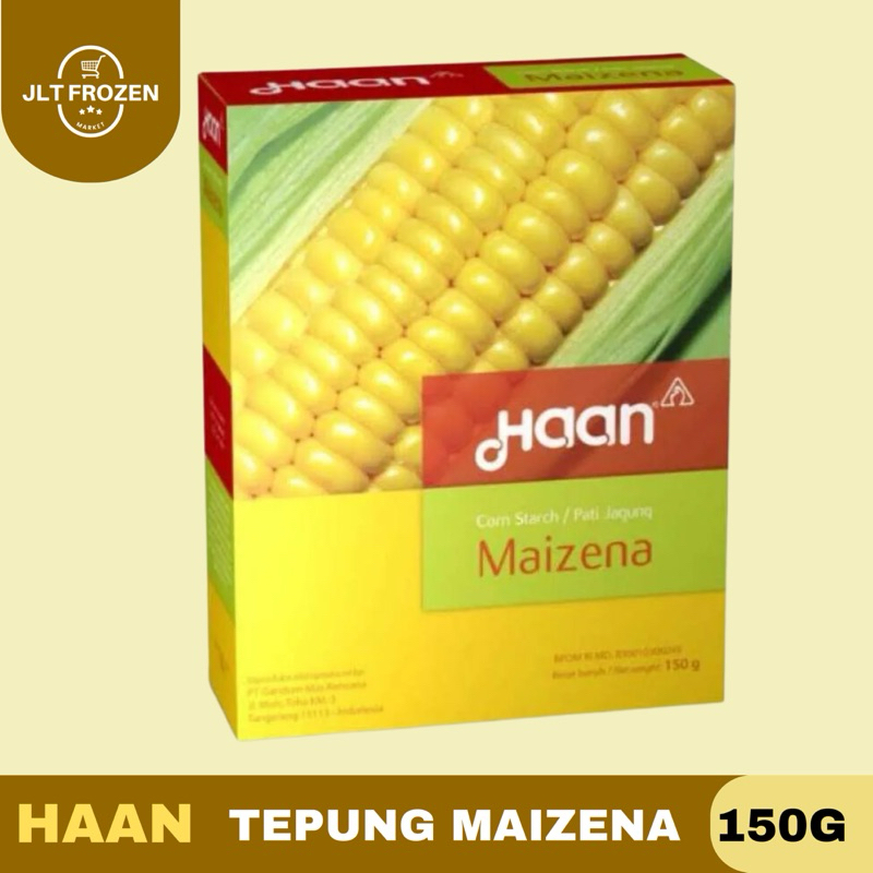 

Haan Tepung Maizena / Corn Starch / Tepung Pati Jagung Box - 150g