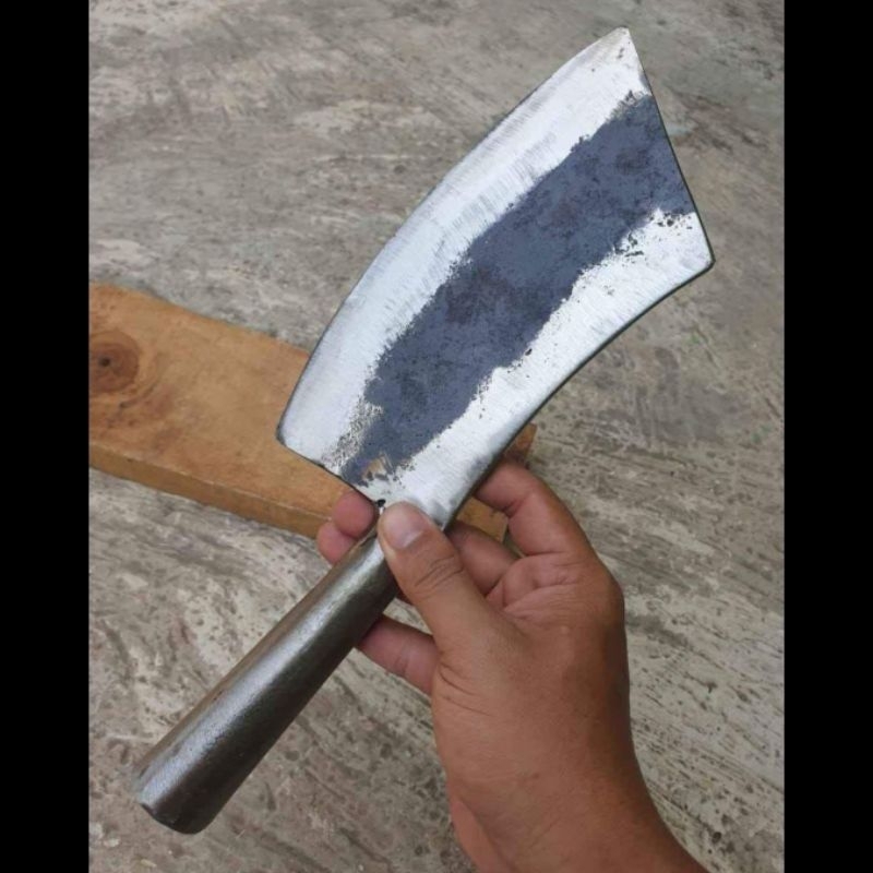 pisau daging Baja-pisau Daging Besar -Pisau cacah tulang daging sapi kambing kerbau babi bahan baja 