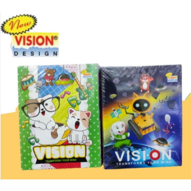 

(Pcs) VISION - Buku Tulis 38 Lembar