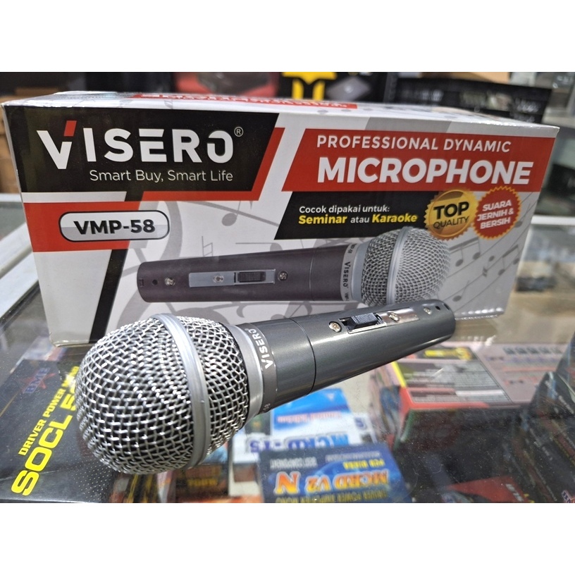 Microphone MIC Cable KARAOKE PROFESIONAL VISERO VMP 58 BETA58