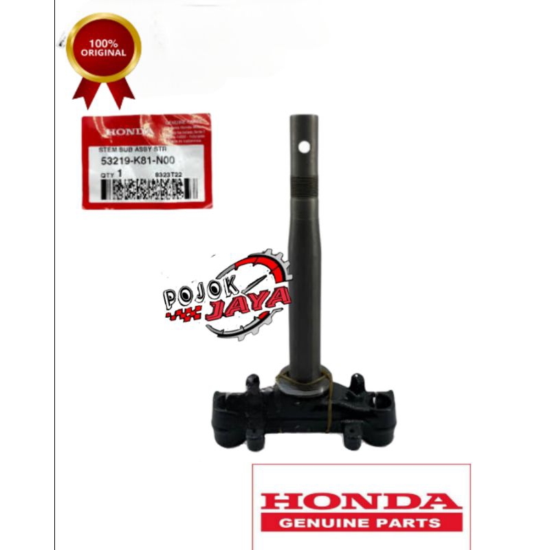 Segitiga stang Honda Beat Esp Eco Beat Street 2017-2019 Original AHM