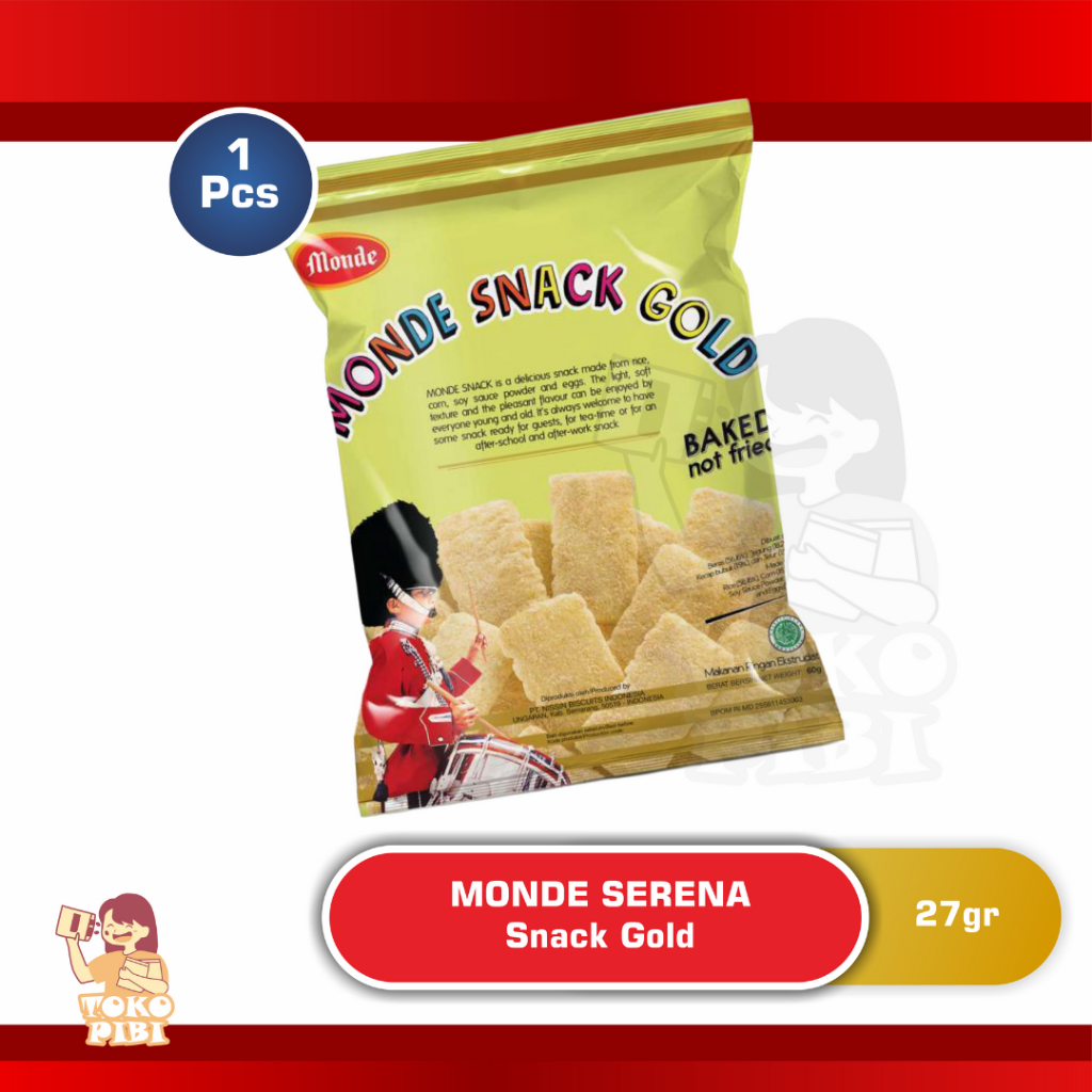 

Monde Serena Snack Gold 27gr