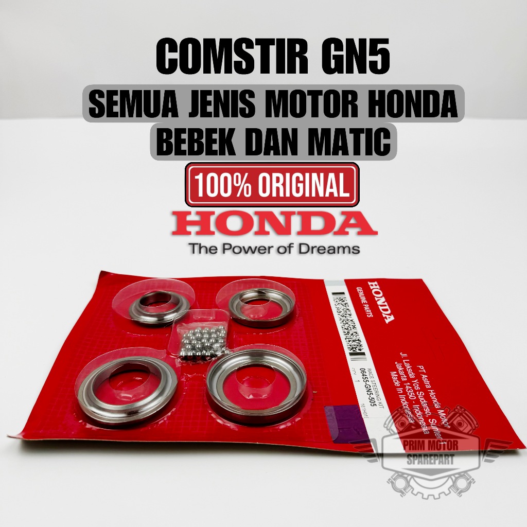 ORIGINAL 100% AHM COMSTIR GN5 KOMSTIR BEAT FI,BEAT KARBU,SCOOPY,VARIO,SUPRA X