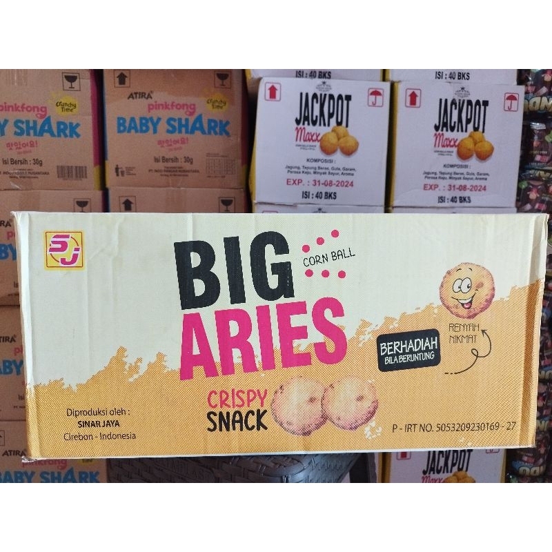 CIKI BIG ARIES BERHADIAH UANG ( 1 DUS ISI 4 RENCENG )
