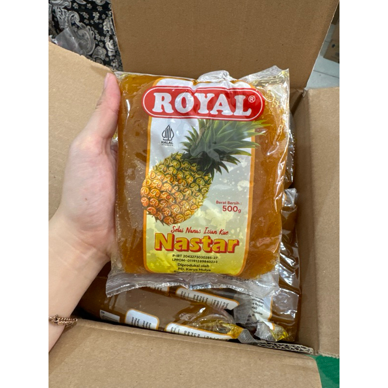 

Royal Nastar/ Isian Kue Nastar 500gr berserat