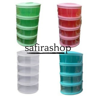 Tudung saji warna 4 susun 5 susun sudah dirakit