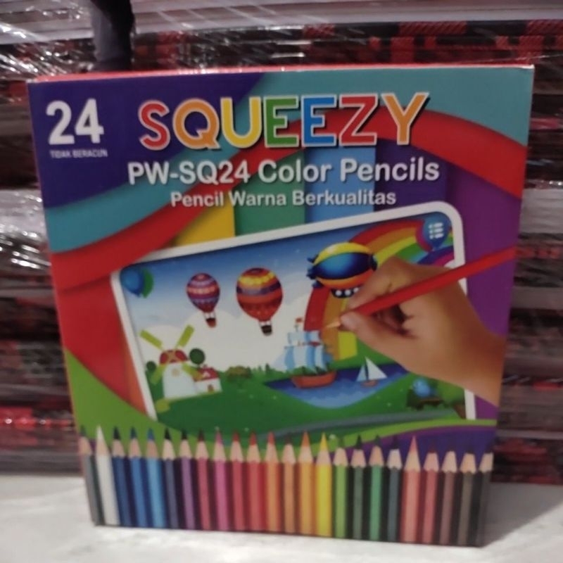 

Harga Grosir Pensil Warna 24 Warna Panjang Squezzy