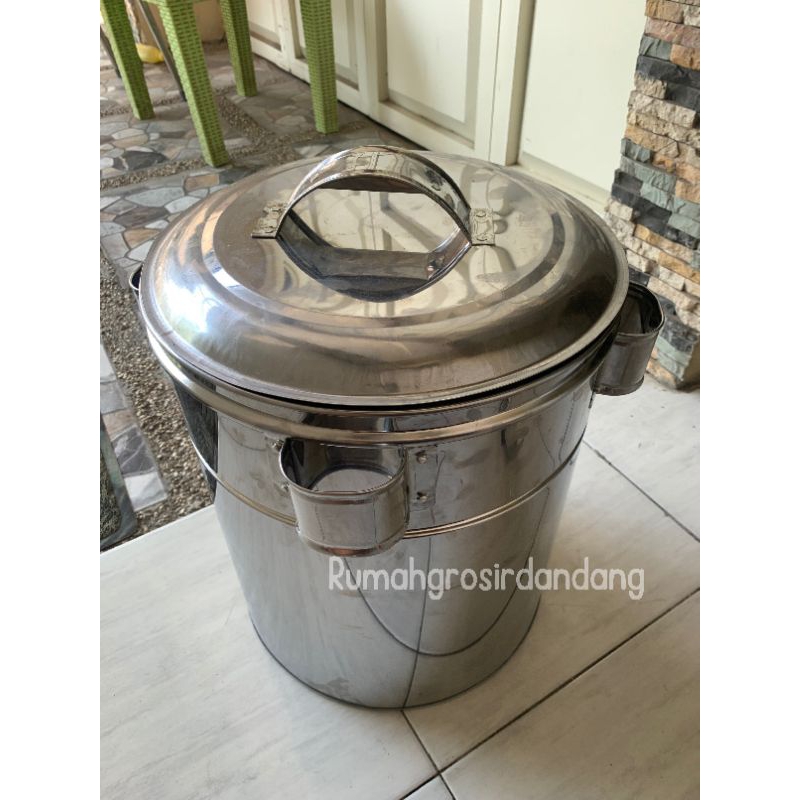 DANDANG BAKSO STAINLES UKURAN 34CM JUMBO BESAR