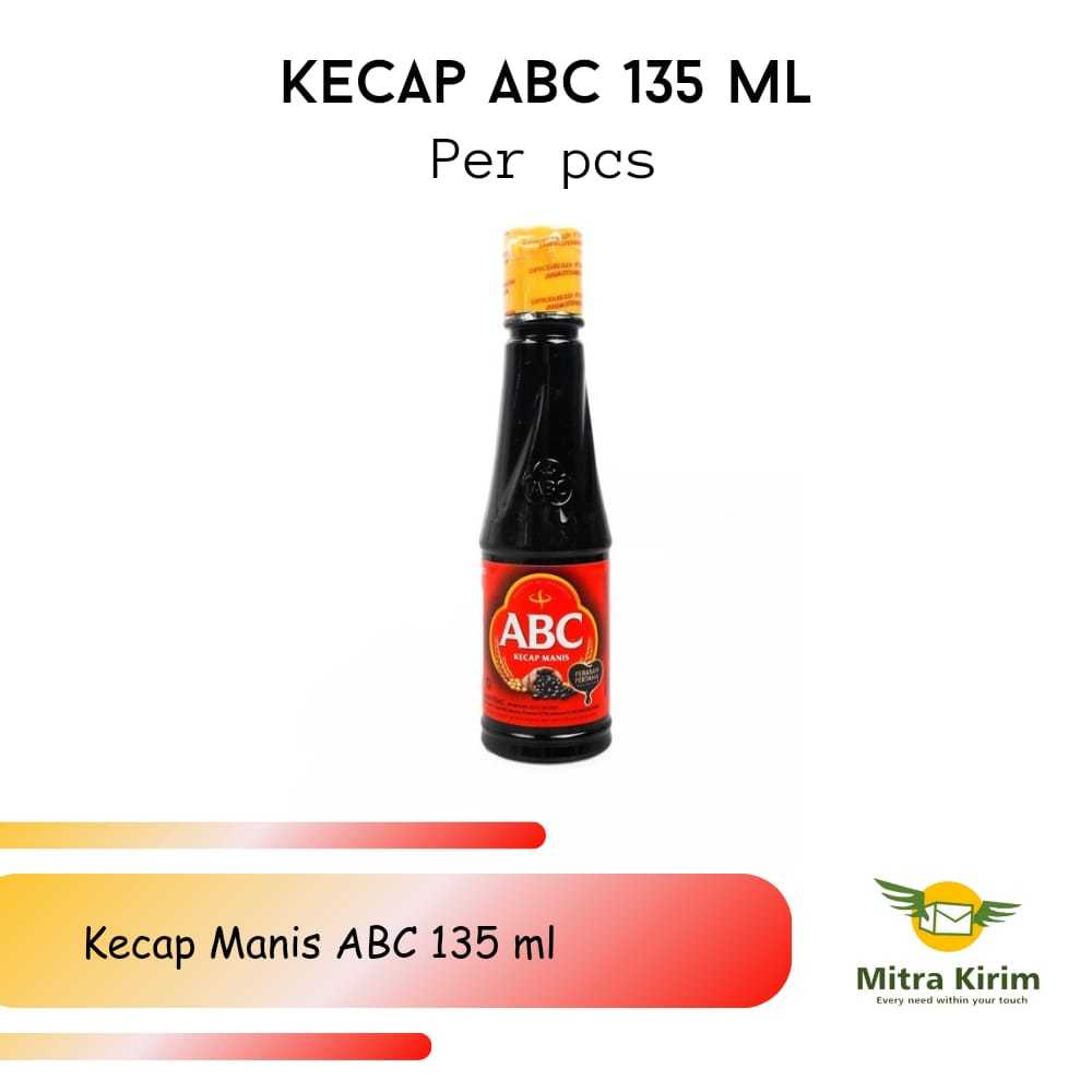 

ABC Kecap Manis 135 Ml Per Botol