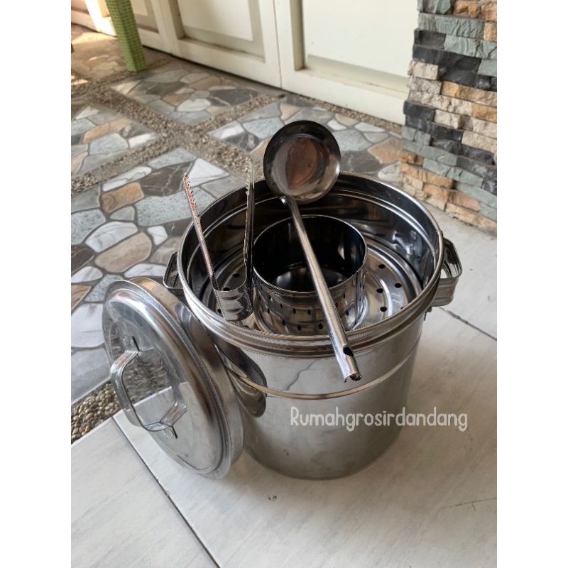 DANDANG BAKSO FULL STAINLES | UKURAN 22CM