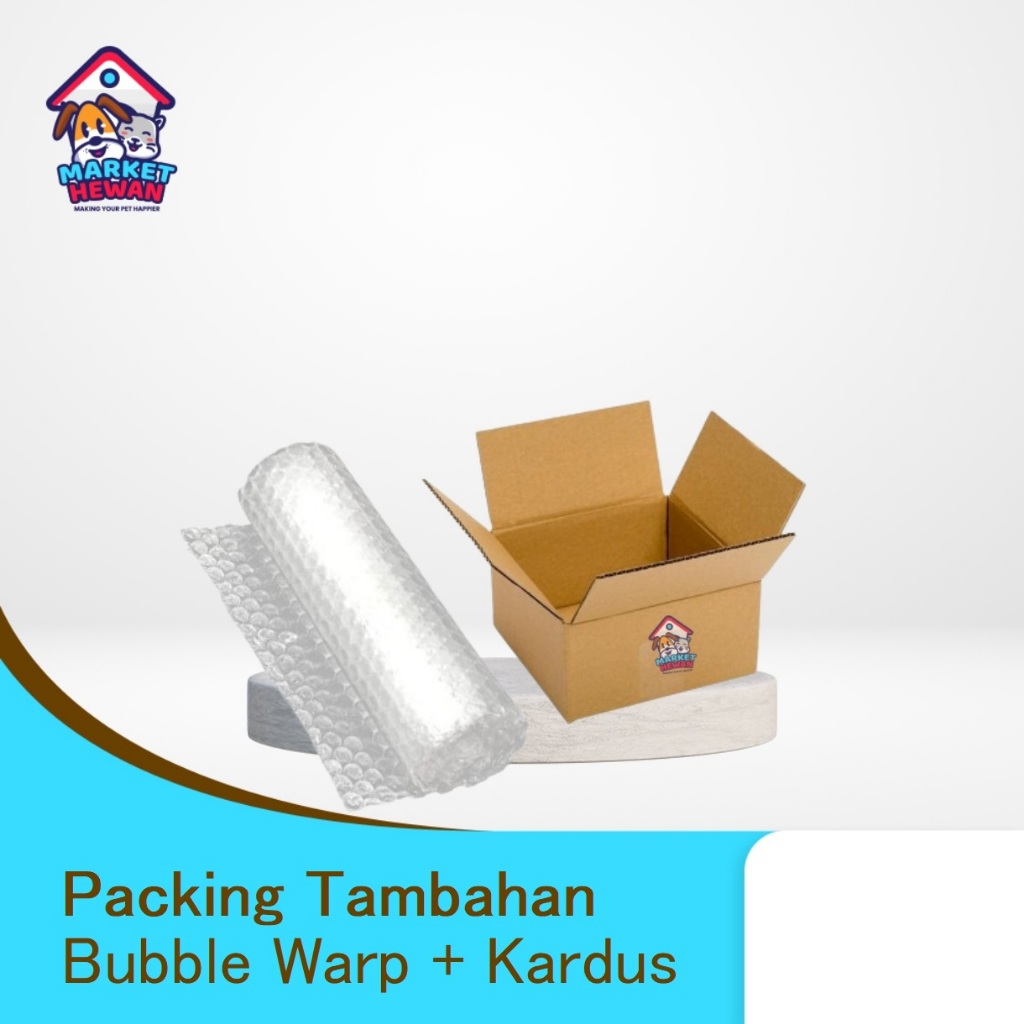 

Extra Packing Kardus atau Tambahan Kardus dan Bubble Warp