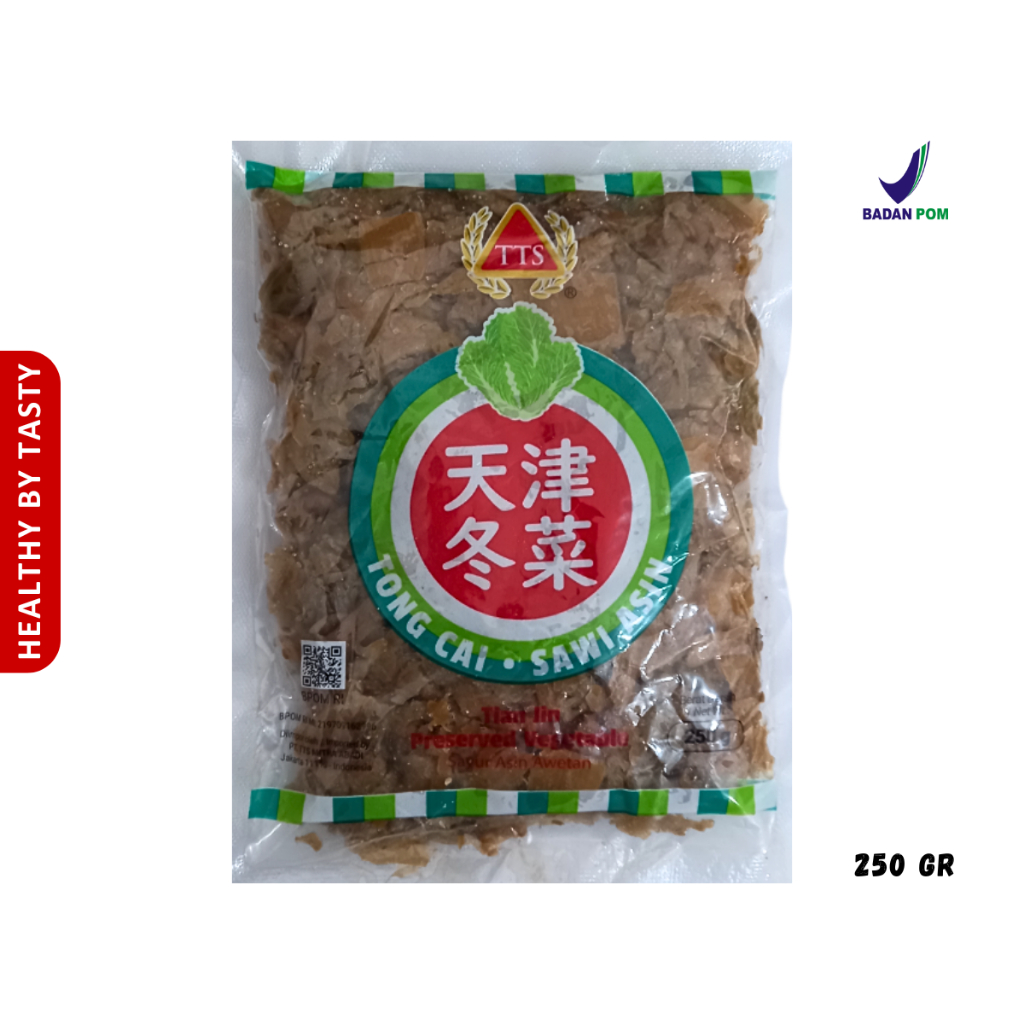 

Sayur Asin Tong Cai Tongcai Dongcai Sawi Asin Preserved Vege 250gr