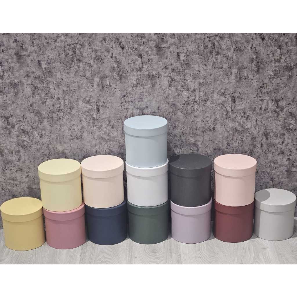 

Round Box / Kotak Box / Bloom Box / Box Bunga Premium / Flower Box / Box Buket Balon