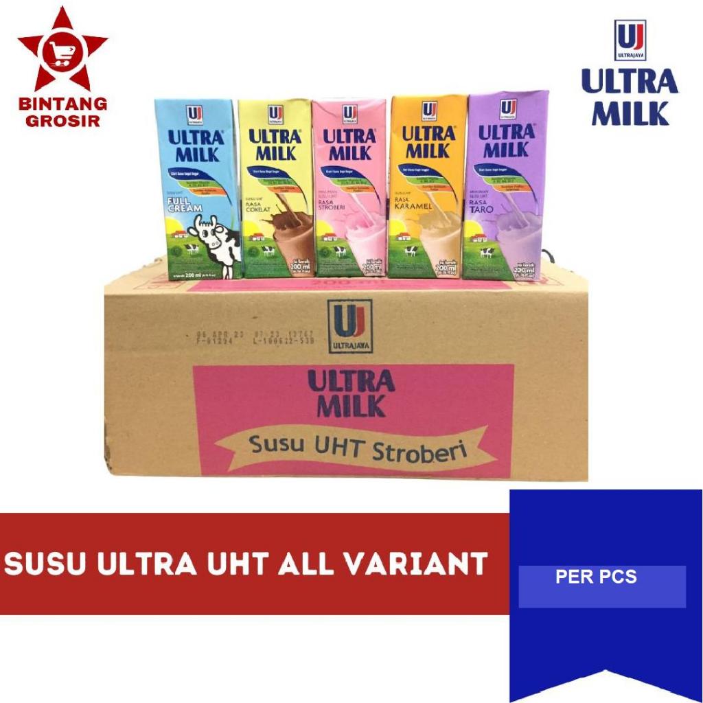 

[PCS] SUSU ULTRA UHT ULTRA JAYA MILK 200ML