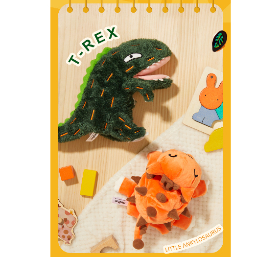 Mideer Dinosaur Toy Hand Puppet Animal Dino Mainan Edukasi Anak