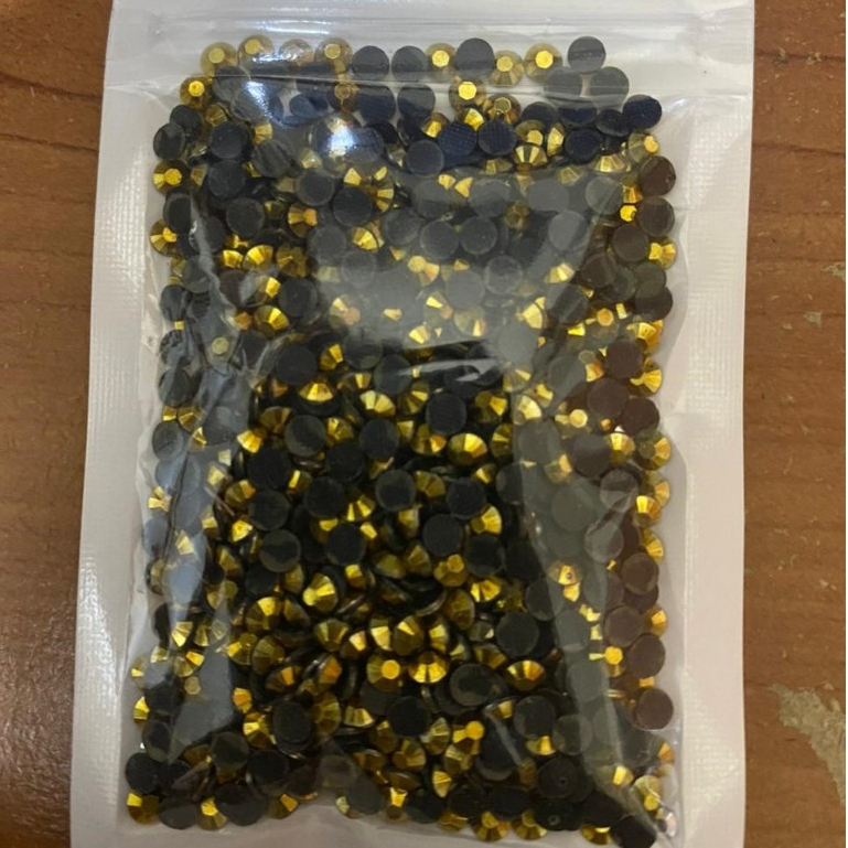 Payet mote press gosok 4mili gold gelap