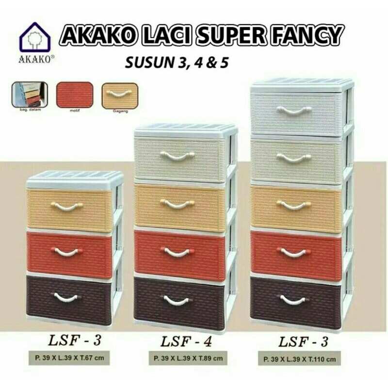 [INSTAN] laci susun super Fancy AKAKO