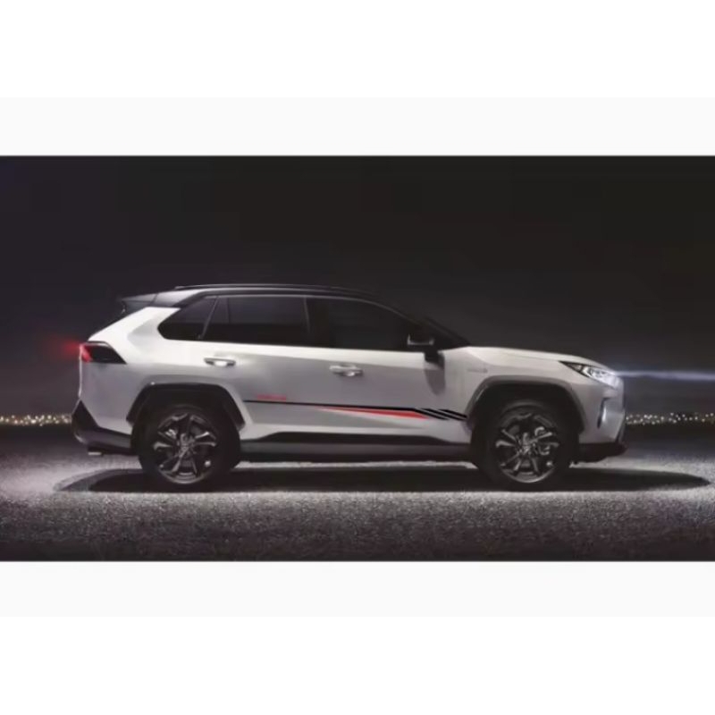 stiker sticker mobil RAV4 sticker body mobil RAV4 terbaru