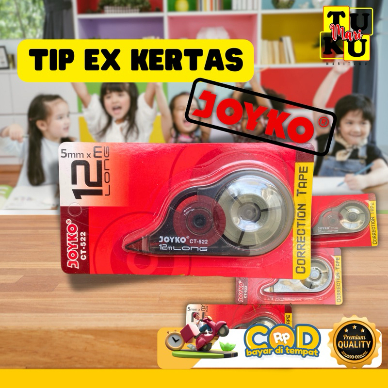 

tip ex kertas joyko 12M