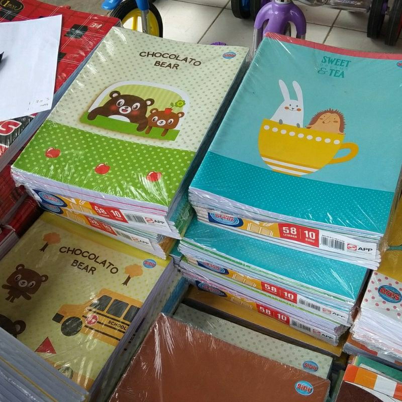 

Buku tulis 58 lbr SIDU