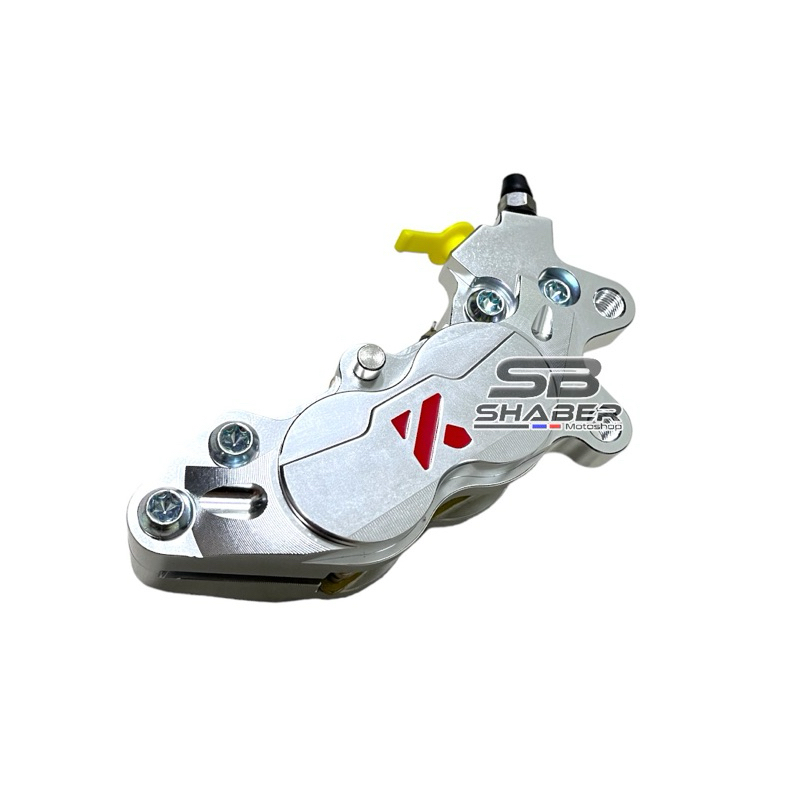 Kaliper KTC 4P 4Piston Besar Universal Kanan CRM Silver