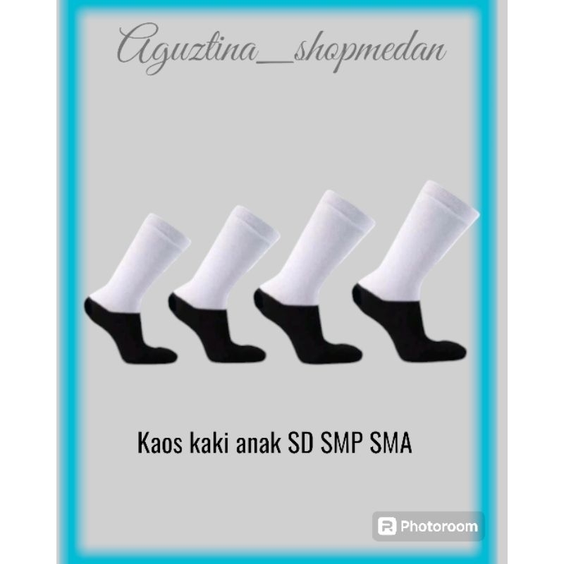 READY MEDAN-KAOS KAKI ANAK SEKOLAH ATRIBUT PERLENGKAPAN SEKOLAH SD SMP SMA/KAOS KAKI ANAK SEKOLAH TK