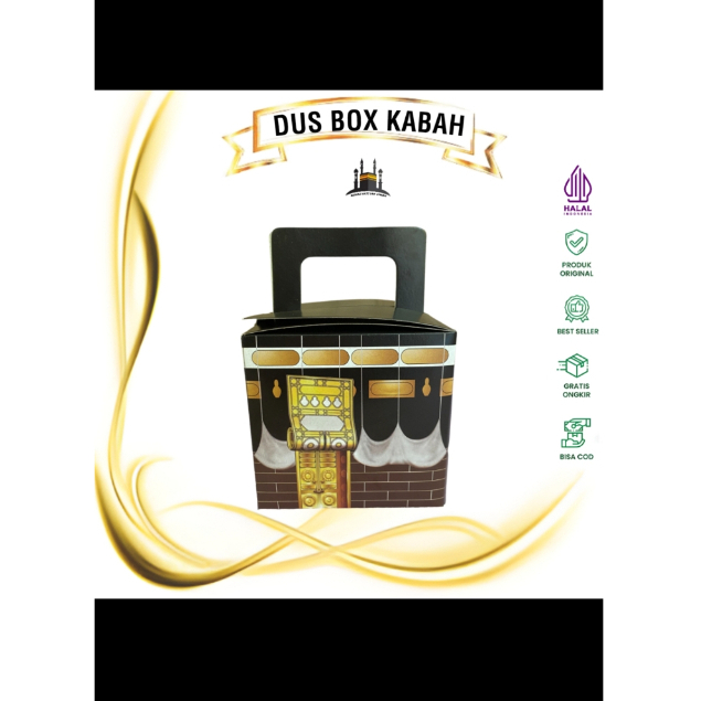 

Dus Box motif kabah kosongg oleh oleh haji dan umroh