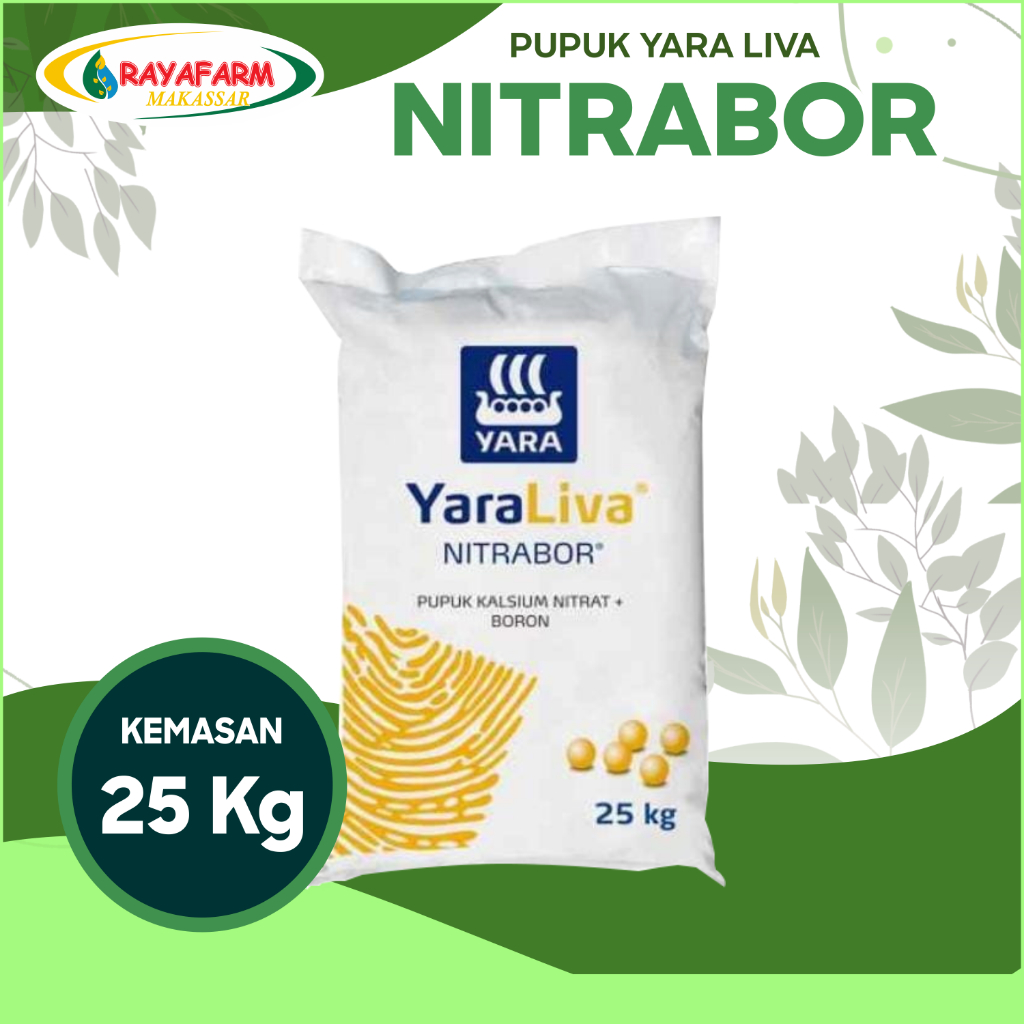 Pupuk YaraLiva Nitrabor / Pupuk Kalsium Nitrat + Boron 25kg