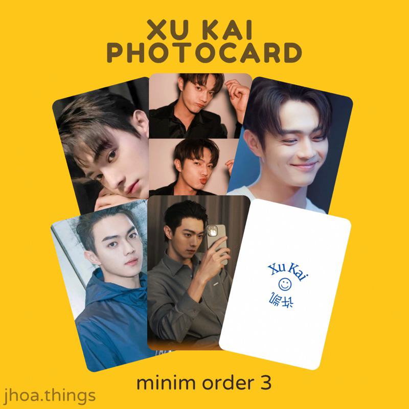 [UNOFFICIAL] PHOTOCARD XU KAI ZUKAI KEVIN XU SOSO CHINESE ACTOR FALLING INTO YOUR SMILE