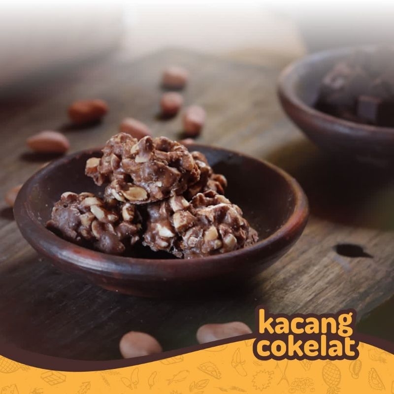 

Ampyang Kepyar Kacang Coklat