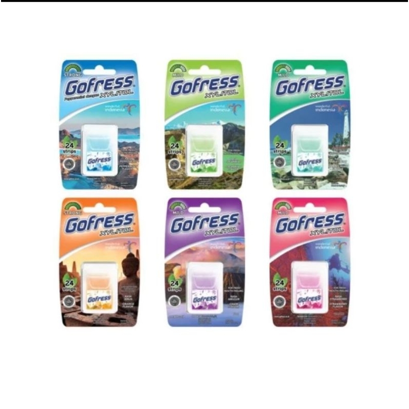 

Gofress xylitol 24lembar