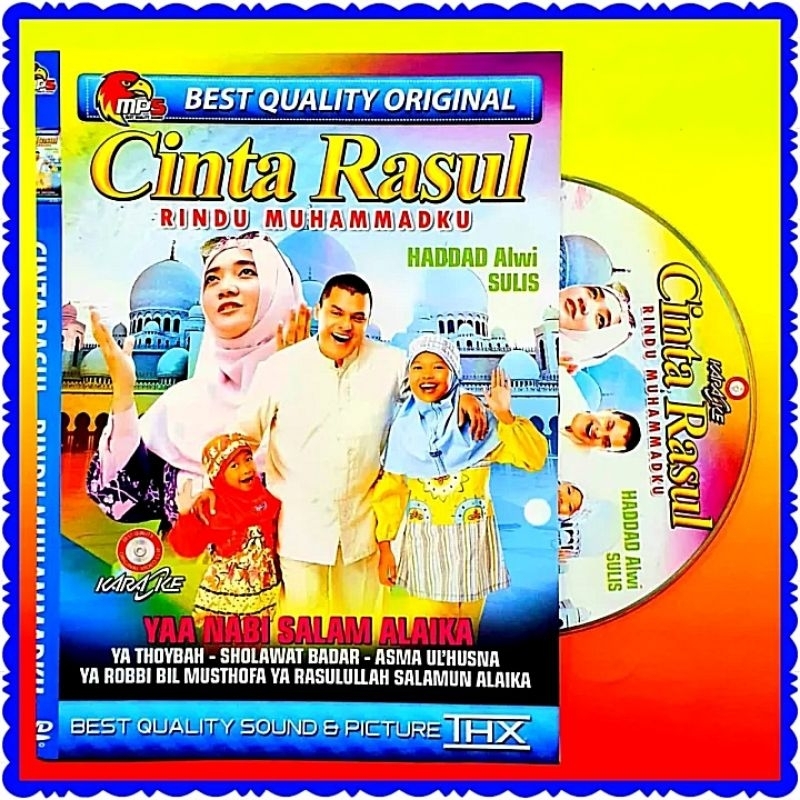 KASET VIDEO LAGU CINTA ROSUL HADDAD ALWI DAN SULIS-LAGU SHOLAWAT TERBAIK- KASET VIDEO LAGU CINTA RAS