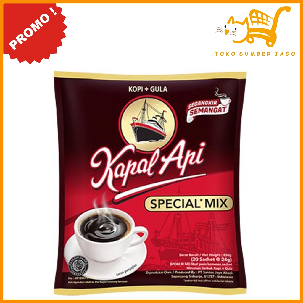 

Kapal Api Special Mix 20 Sachets x 23gr