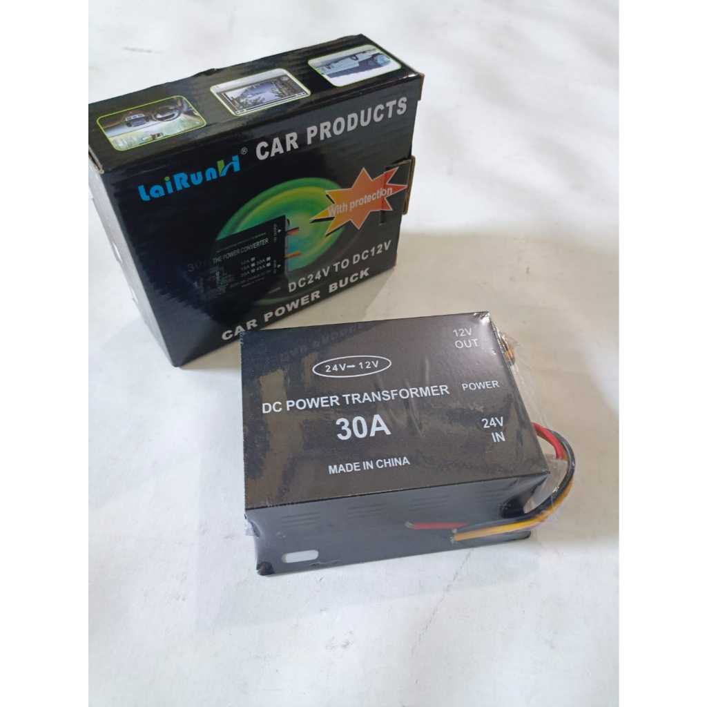 Penurun Tegangan Reducer DC untuk step Down 24V ke 12 V DC 30 Amper