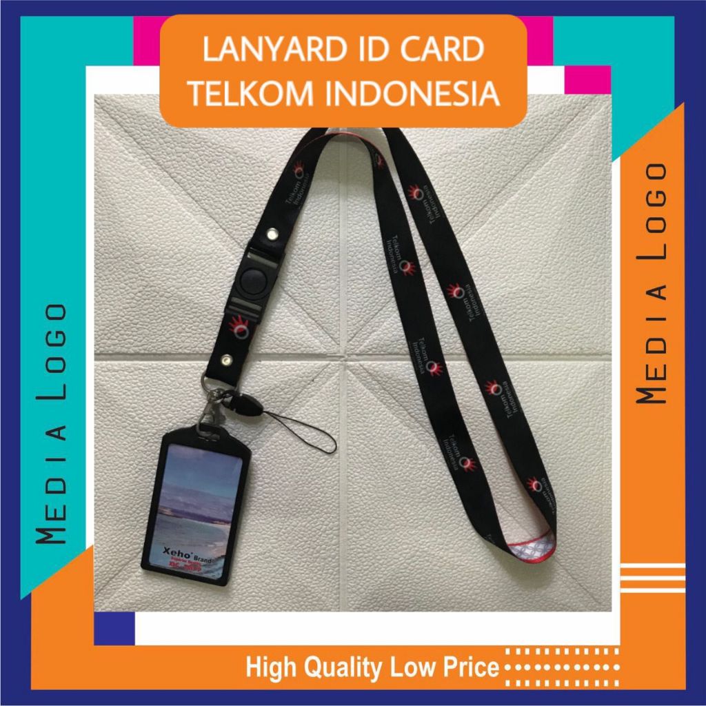

Lanyard Gantungan Id Card Telkom Indonesia