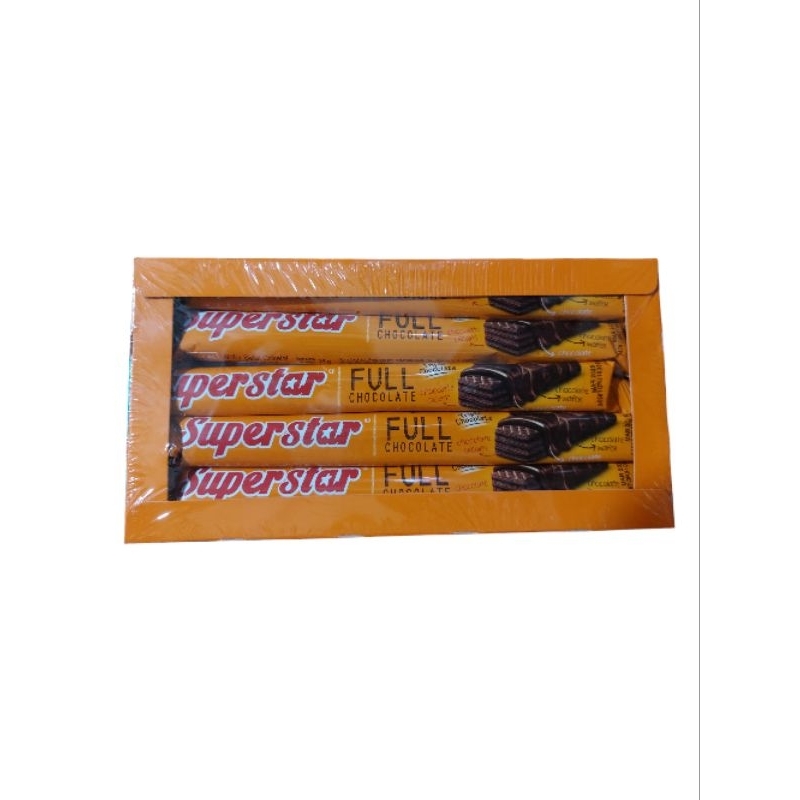 

Mayora Wafer Superstar Triple Coklat 20 Pcs