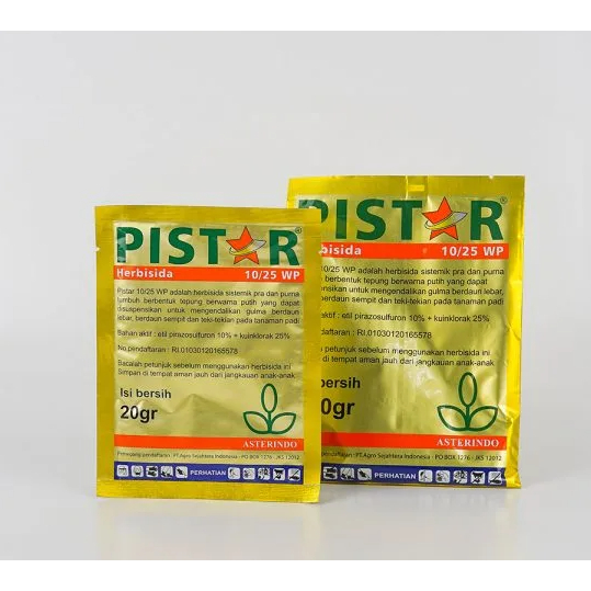 HERBISIDA PISTAR 10/25 WP - 20gr , 100gr